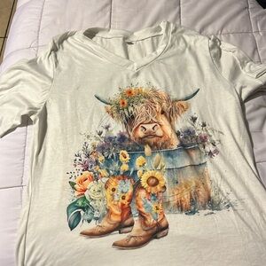 Medium cow shirt